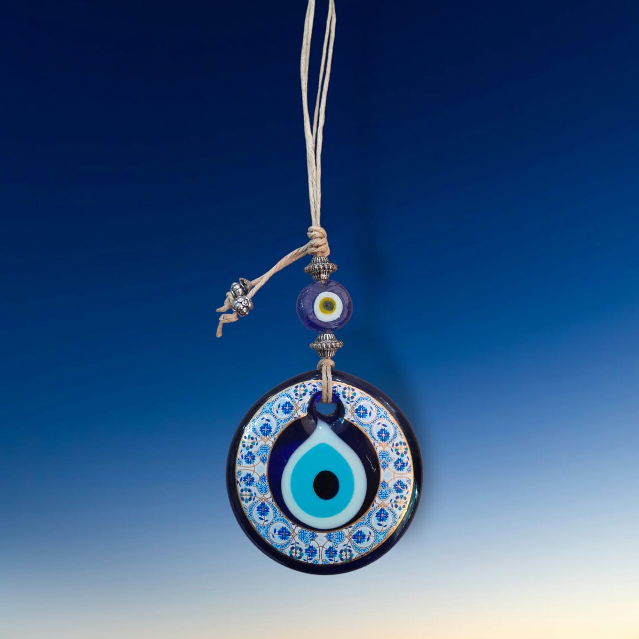 Decoración de Ojo Turco de Vidrio - Mediano