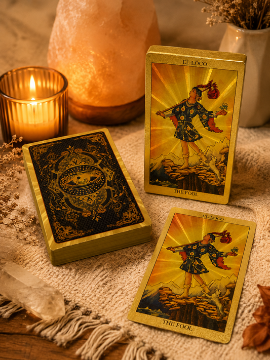 Tarot Rider dorado