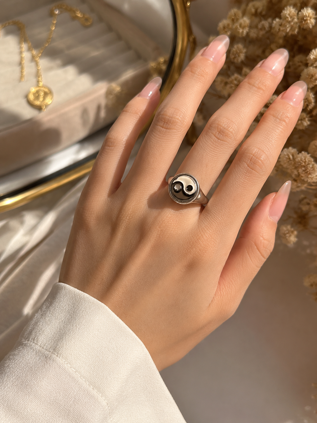 Anillo Yin Yang