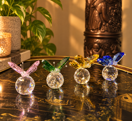 Set de mariposas cristal