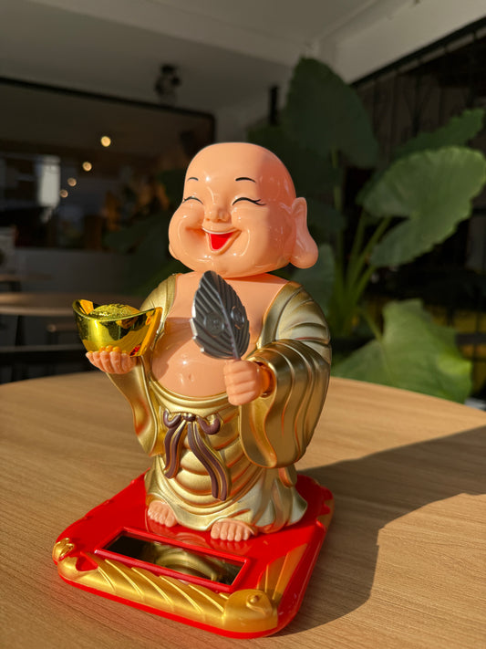 Buda solar de la prosperidad