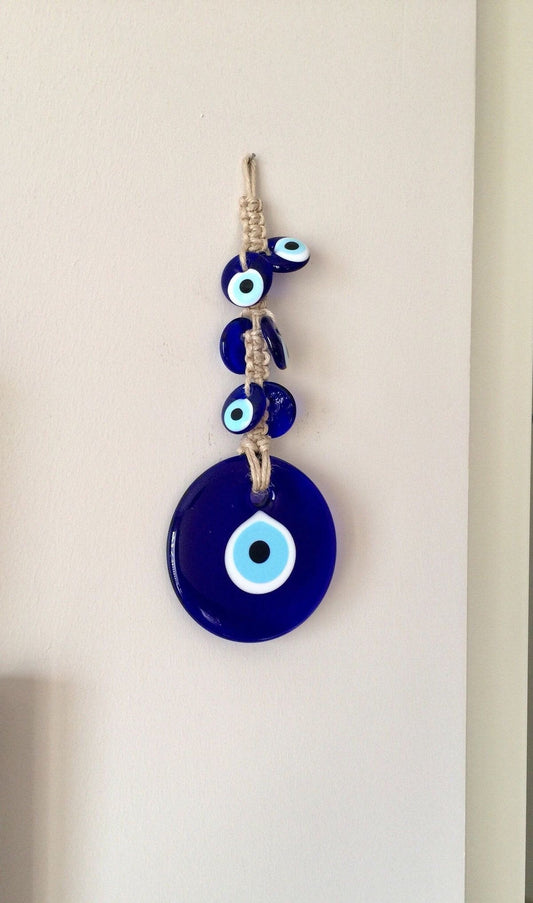 Ojo turco multi ojo macramé