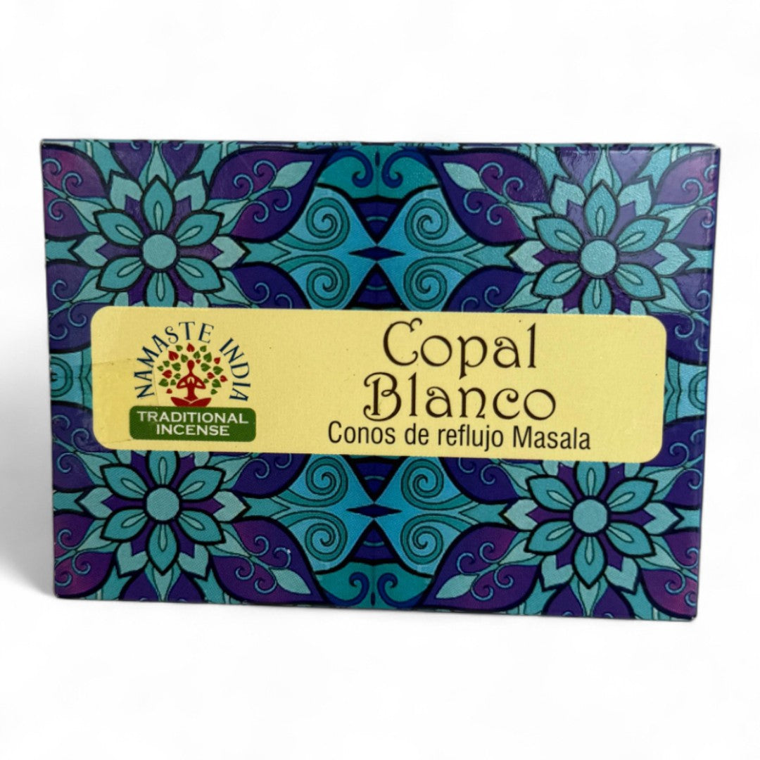Copal Blanco cono de reflujo masala
