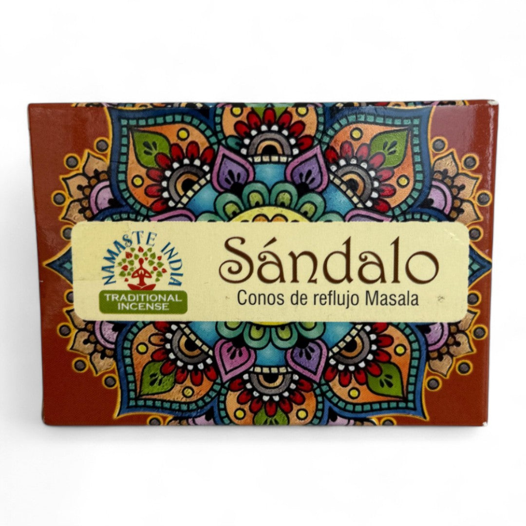 Sándalo cono de reflujo masala