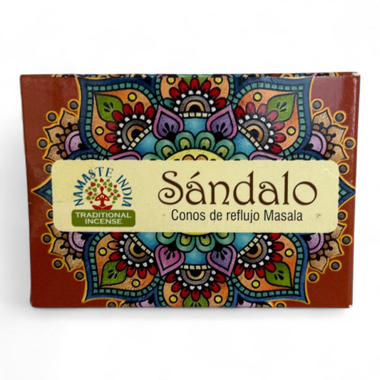 Sándalo cono de reflujo masala