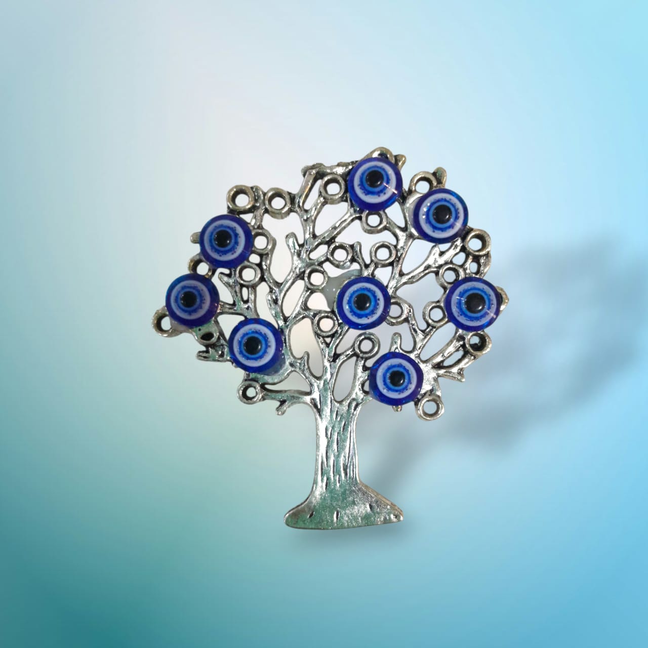 Imán Ojo Turco con Árbol de la Vida