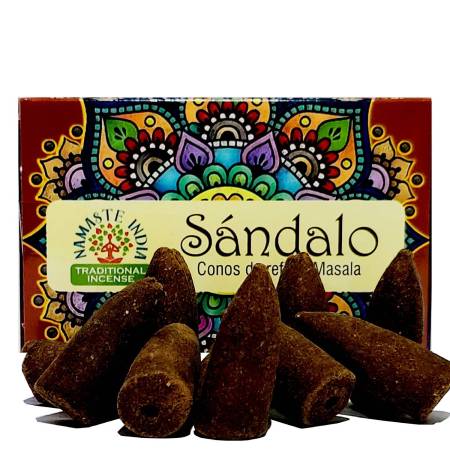 Sándalo cono de reflujo masala